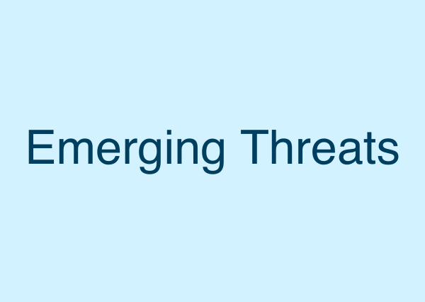 Emerging threats