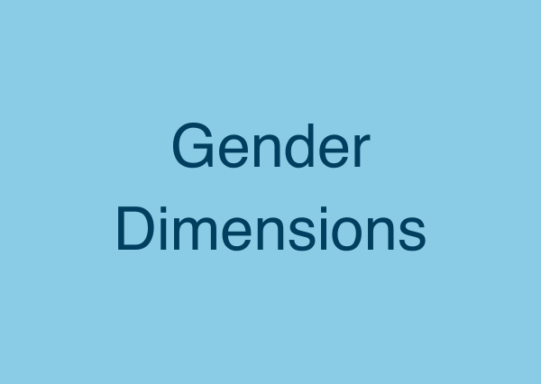 Gender Dimensions